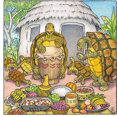 The Tortoise Who Saved the Village From Eternal Drought: A Nigerian Folktale Explores Themes of Ingenuity and Selflessness!